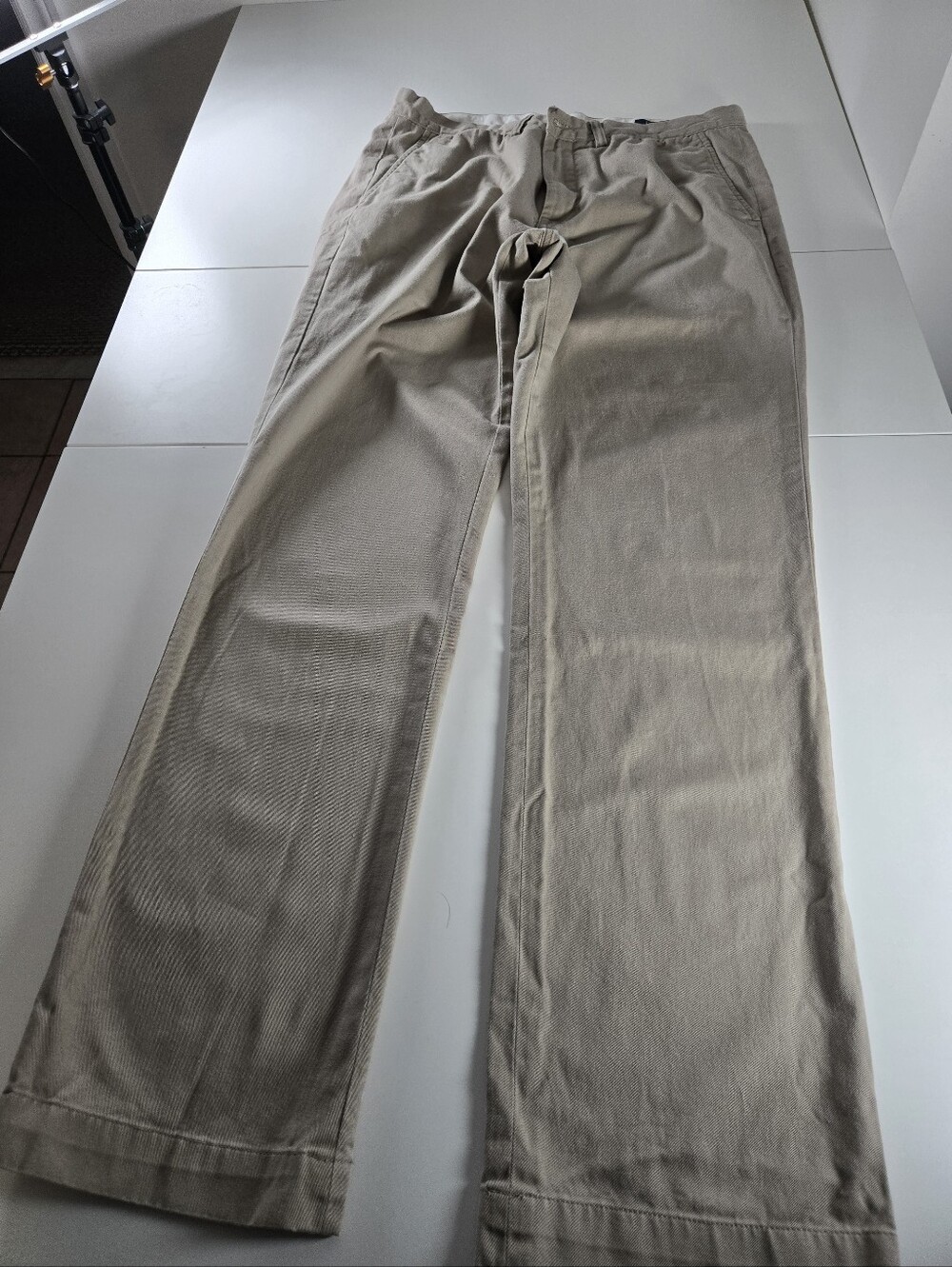 Ralph Lauren Men's Light Khaki Polo Chinos Size 34in